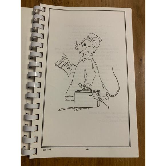 Our Daily Bread Cookbook St. Anselm's Church Softcover Plastic Binding - Picture 3 of 10